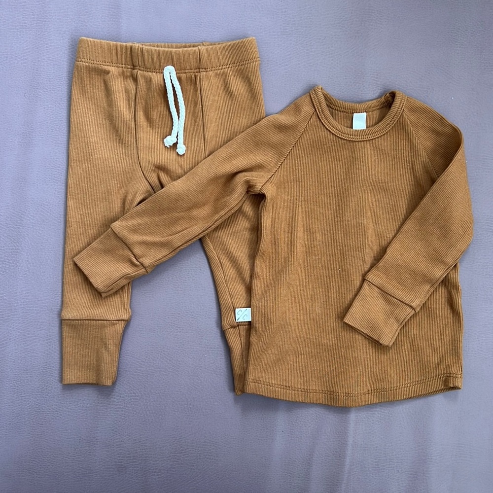 Childshood Clothing Rib Knit Set 6-12 months